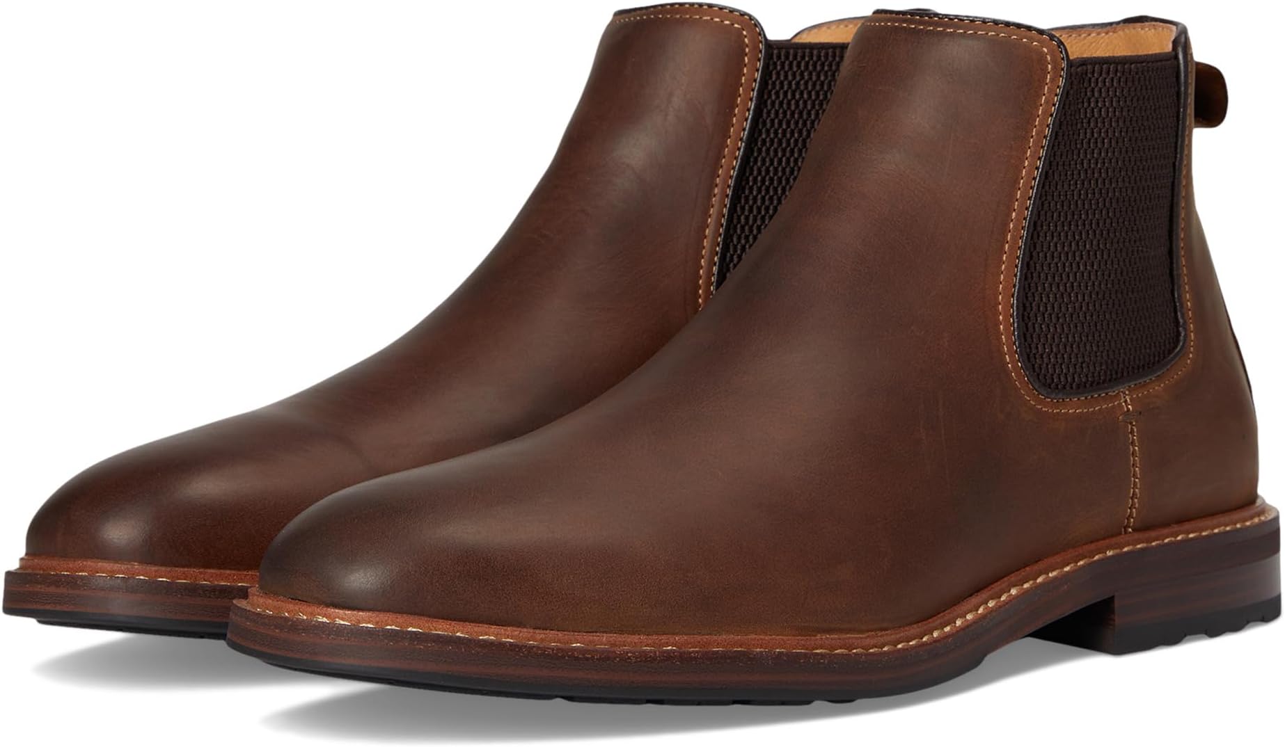 

Ботинки Florsheim Anthem Plain Toe Gore Boots, цвет Brown Crazy Horse
