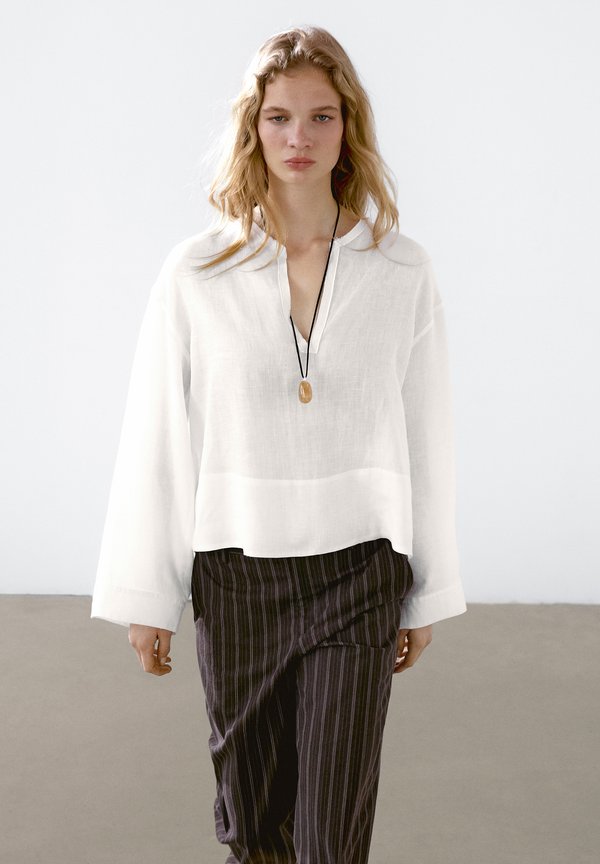 

Блуза Massimo Dutti, белый