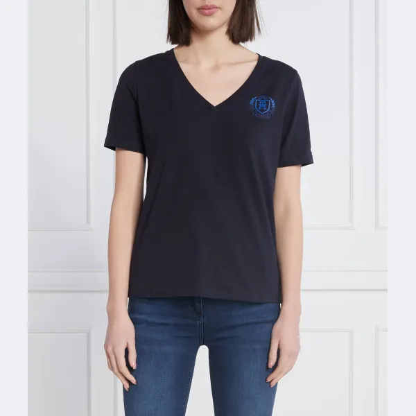 

Футболка стандартного кроя Crest v-nk Tommy Hilfiger, синий