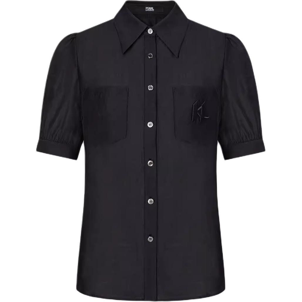 

Футболка KARL LAGERFELD женская черная KARL LAGERFELD / Karl Lagerfeld Jeans