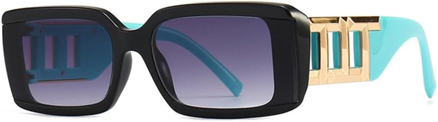 

Классические квадратные солнцезащитные очки MUTYNE для женщин и мужчин, модные солнцезащитные очки класса люкс в винтажном стиле стимпанк, защита от ультрафиолета UV400, Black Gray