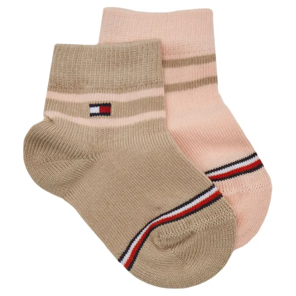 

2 пары носков Tommy Hilfiger, бежевый