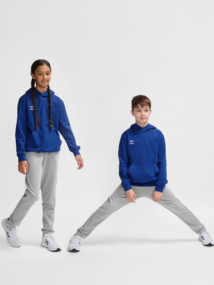 Худи Hummel Verstellbare Taille Hmlgo Multisport Kinder, цвет true blue — фото 4