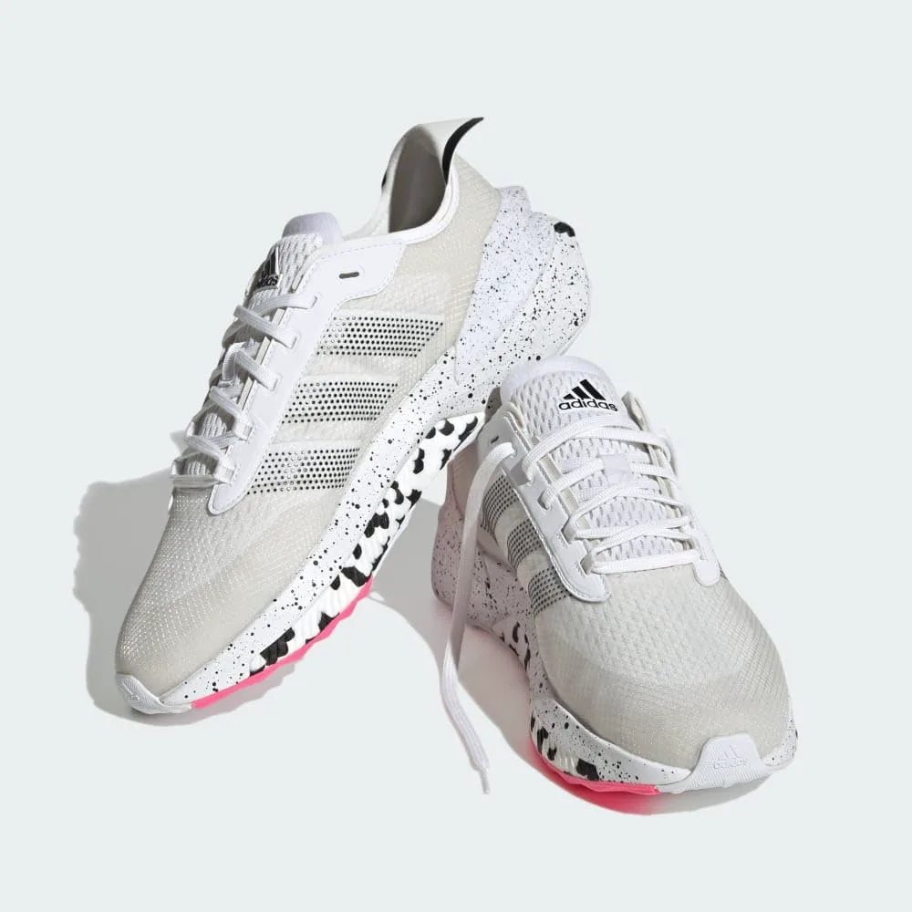 Кроссовки Adidas Avryn для взрослых, унисекс, белый/розовый — фото 4