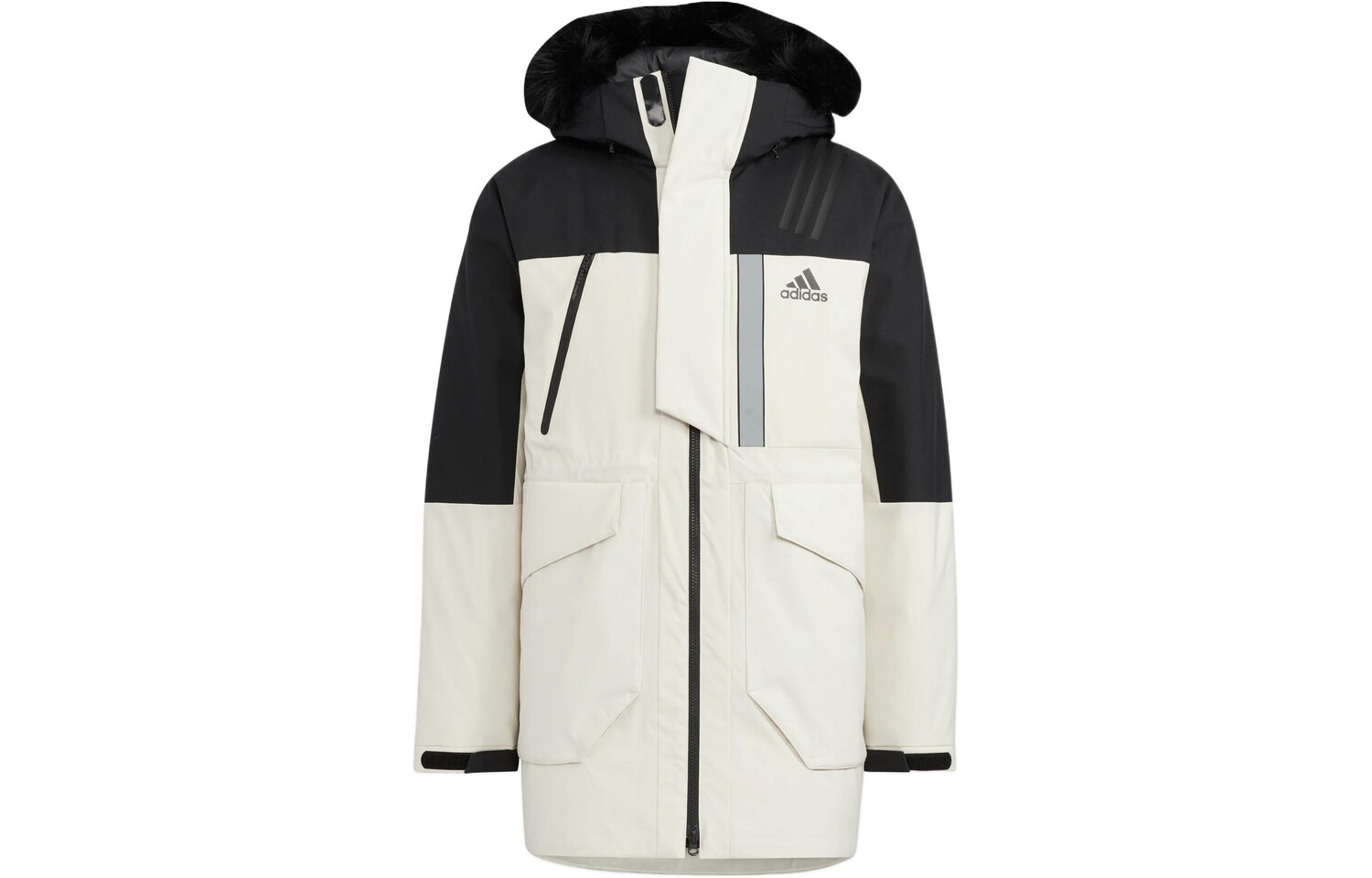 

Пуховик унисекс Adidas, цвет color matching