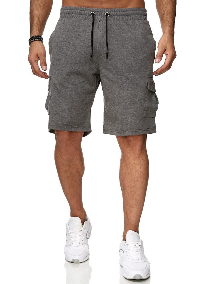 

Брюки для тренировок и бега RESLAD Shorts Cargo Sweathose, антрацит