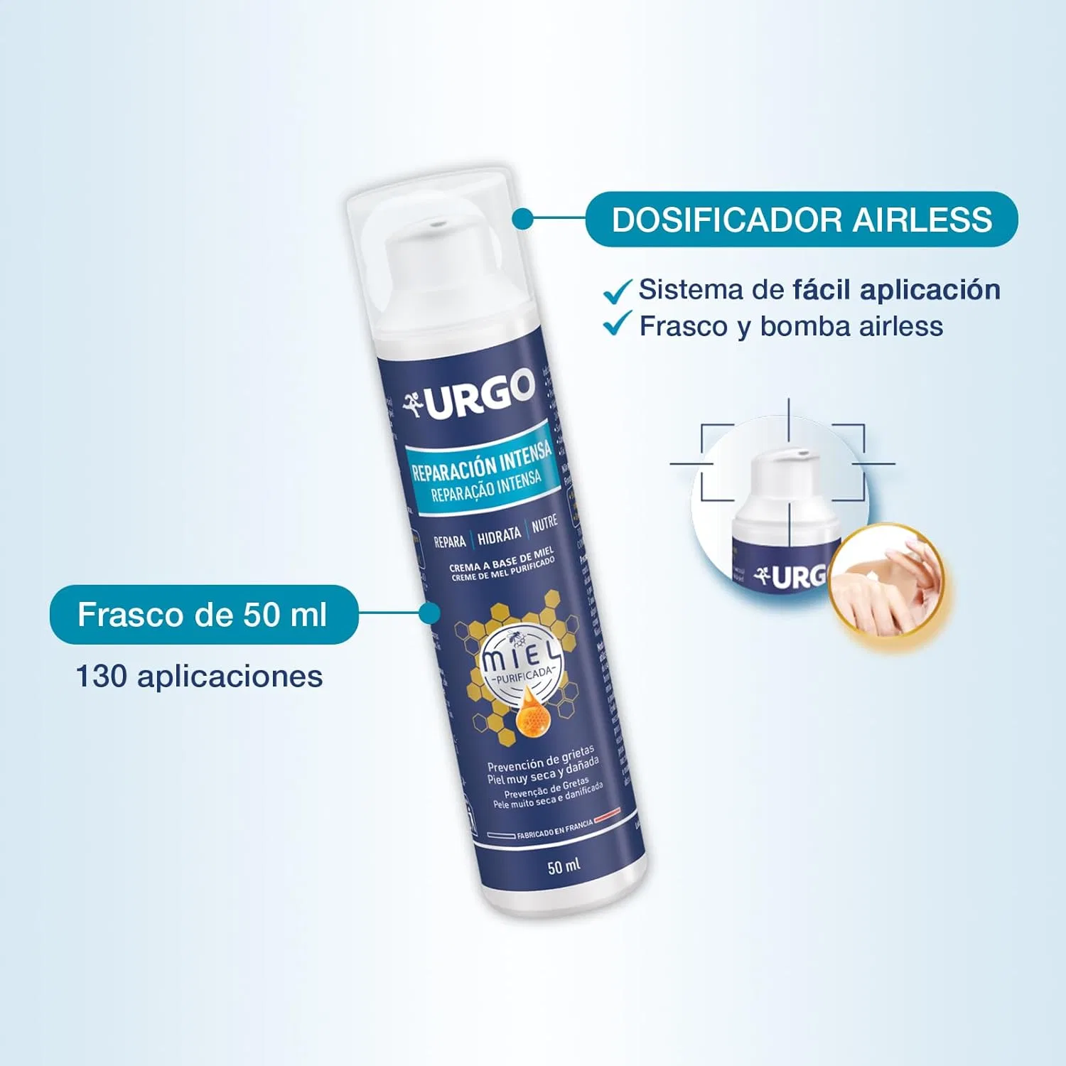 Крем для рук Urgo Intensive Repair с медом ‎Urgo — фото 4