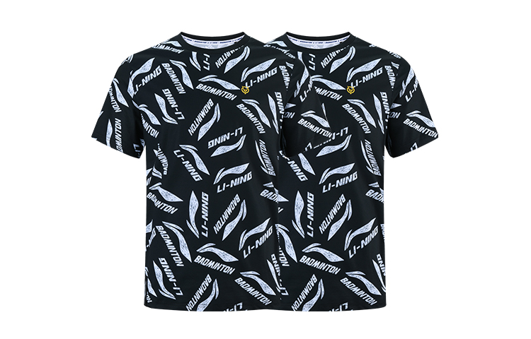 

Футболка LiNing Мужская 2 шт Черная Белая, 2 шт (Черный+Белый)
