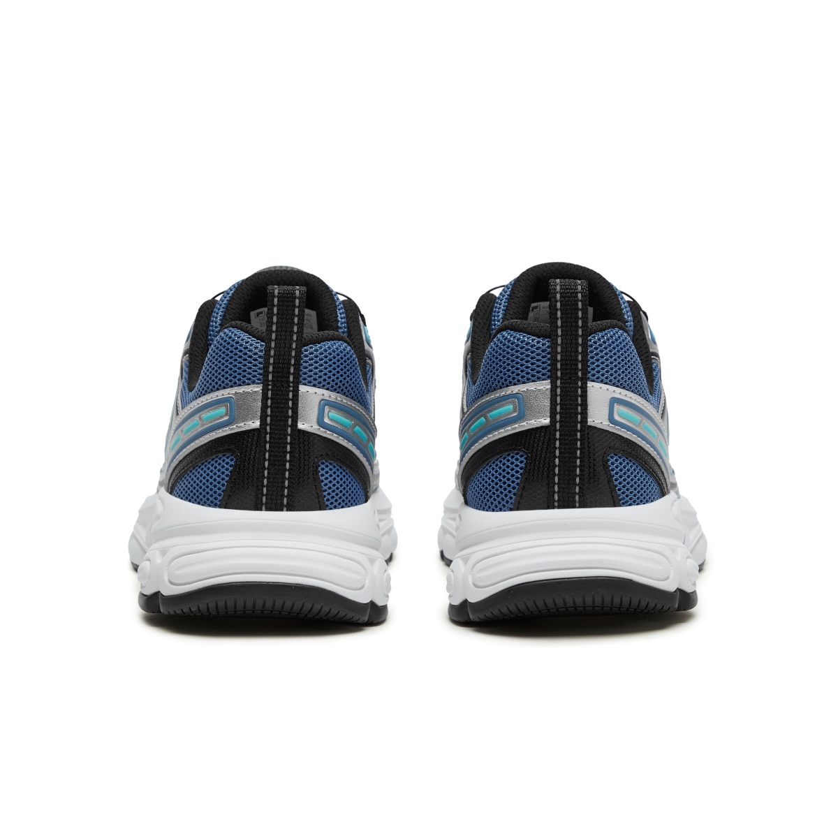 Кроссовки для бега детей и подростков Heritage FHT Lightweight Shock Absorbers Low Top FILA KIDS, синий/серебряный — фото 4