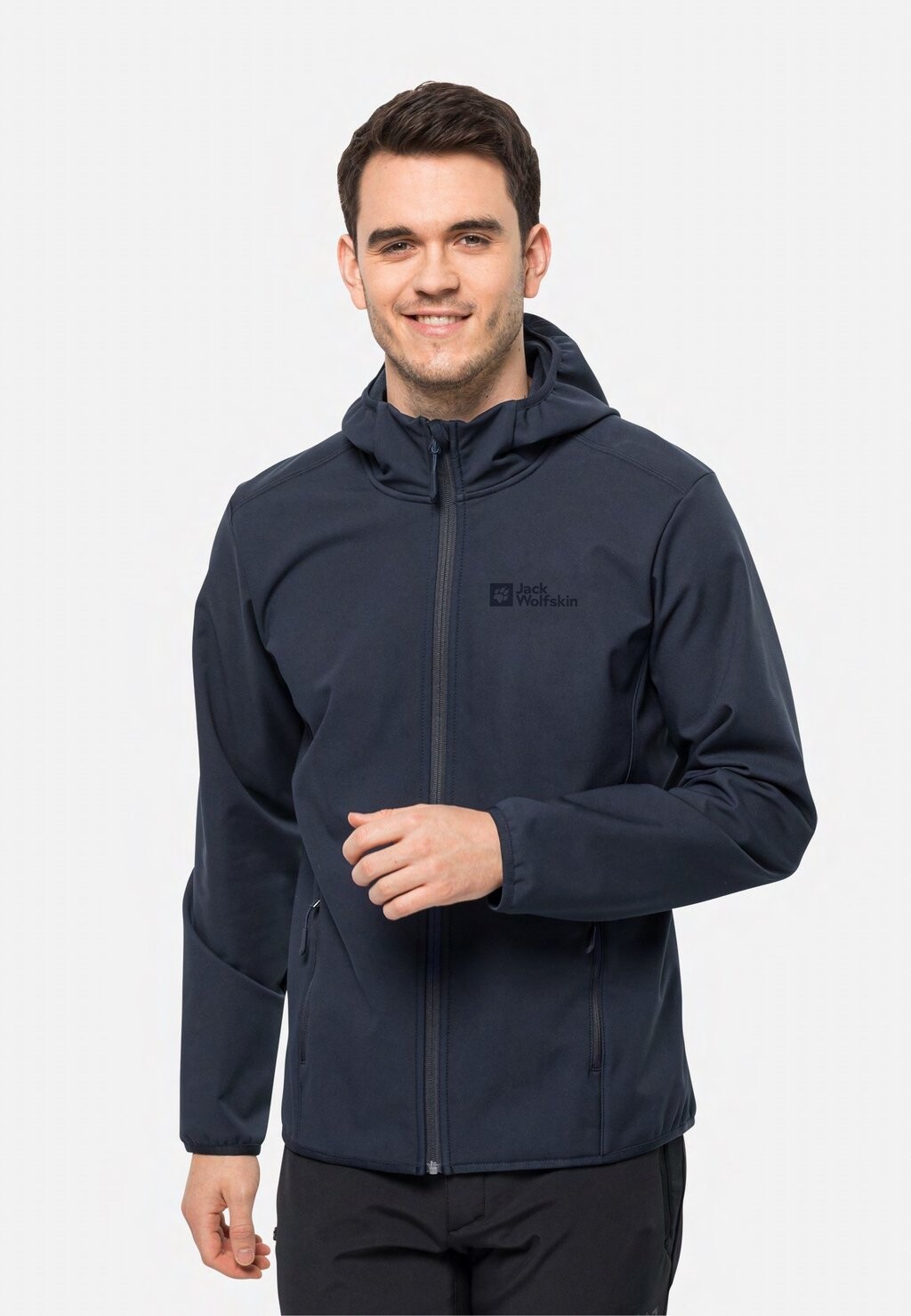 

Куртка Shell Jack Wolfskin BORNBERG HOODY M, цвет Night Blue, Черный, Куртка Shell Jack Wolfskin BORNBERG HOODY M, цвет Night Blue