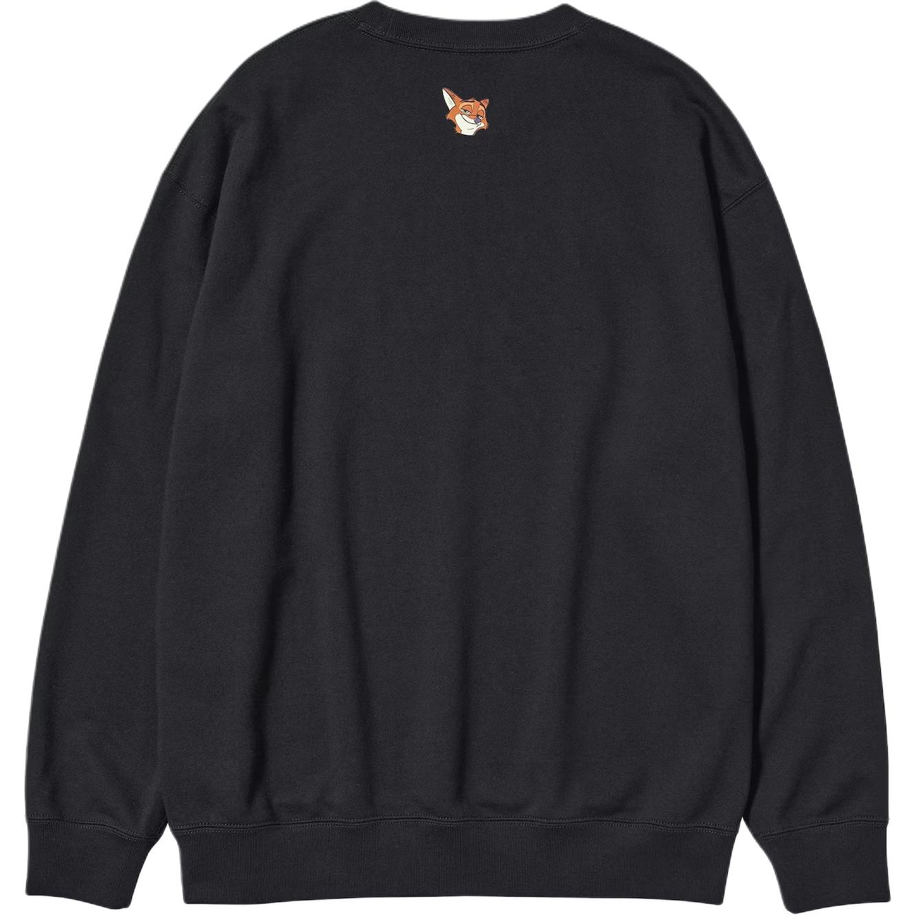 Fengkuangdongwucheng, Lianmingkuan Zootopia, Collaboration FW25 Толстовка Мужская UNIQLO, черный — фото 3