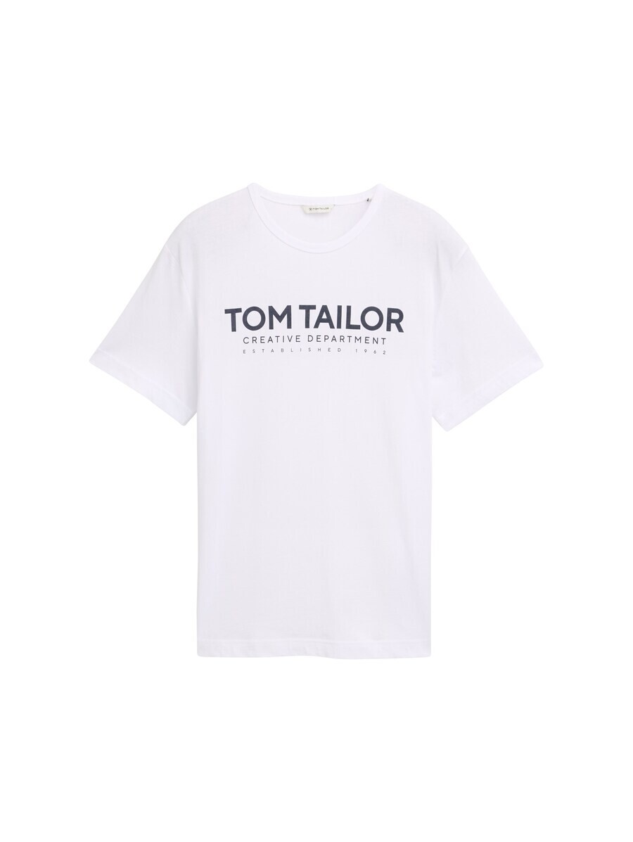 

Классическая футболка TOM TAILOR Shirt, белый