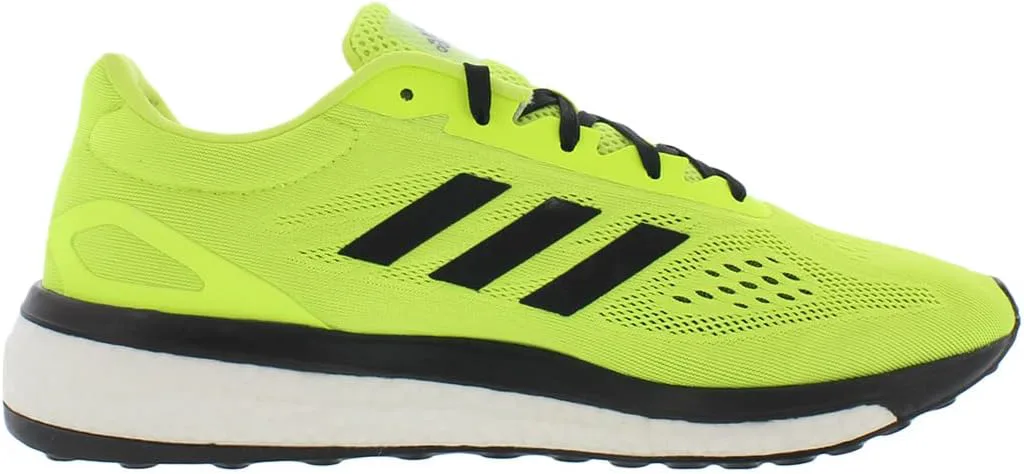 Мужская беговая обувь Adidas Response Boost LT, черный/белый/зеленый — фото 2