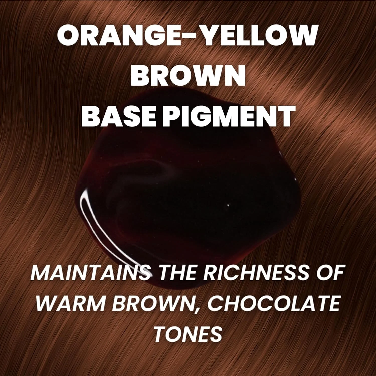 Pure Blends Chestnut Hydrating Color Depositing Shampoo для увлажнения и тонирования выцветших волос, полуперманентный краситель, предотвращает вымывание цвета, продлевает стойкость окрашивания, 1000 мл, Chestnut — фото 2