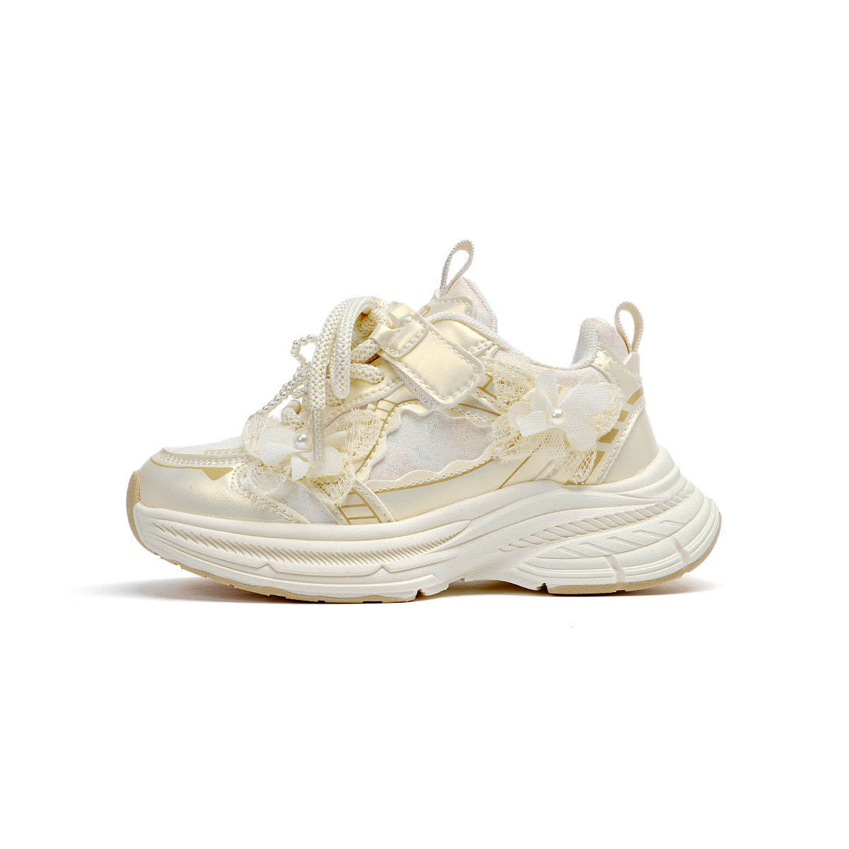 

Низкие детские кроссовки для повседневной жизни PSY, бежевый/фиолетовый