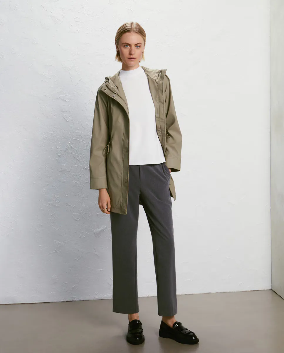 

Женские классические брюки-джоггеры Easy Wear, серый