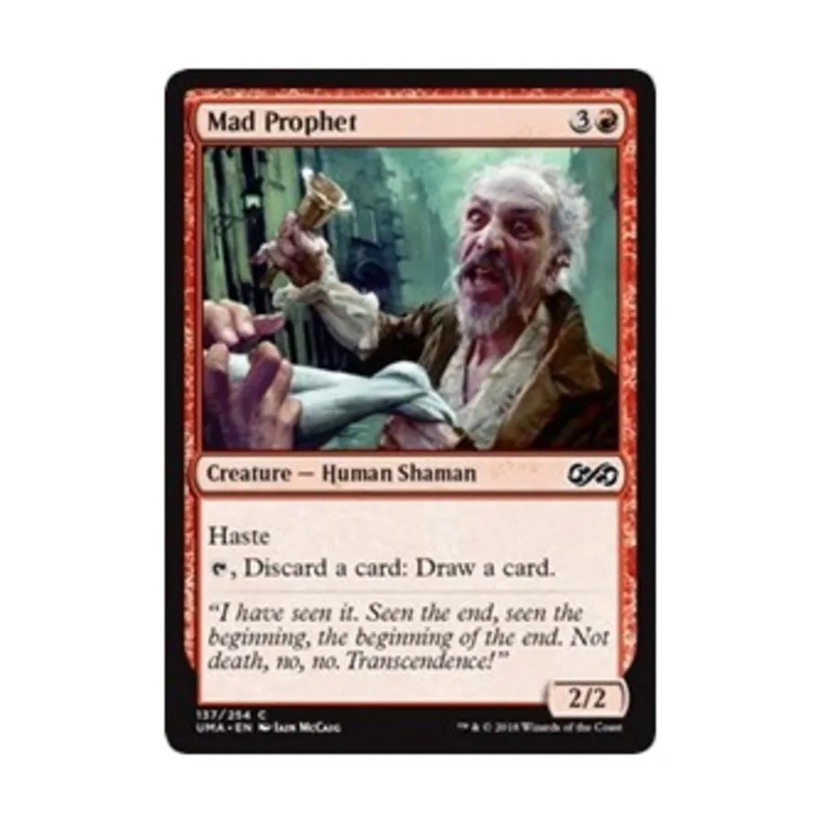

CCG Безумный Пророк (К), MTG - Ultimate Masters