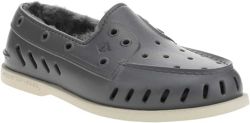Мужские лодочные туфли Sperry, оригинальные, с комфортной посадкой, серый — фото 3