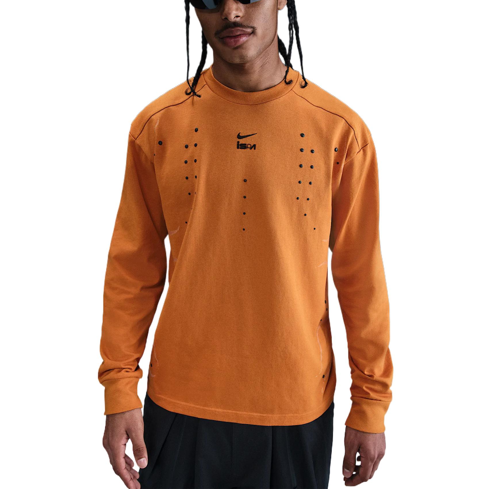 

Футболка ISPA SS25 Unisex Orange Nike, оранжевый