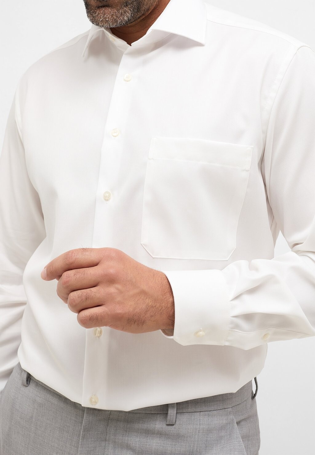 

Деловая рубашка COVER SHIRT, COMFORT FIT Eterna, бежевый