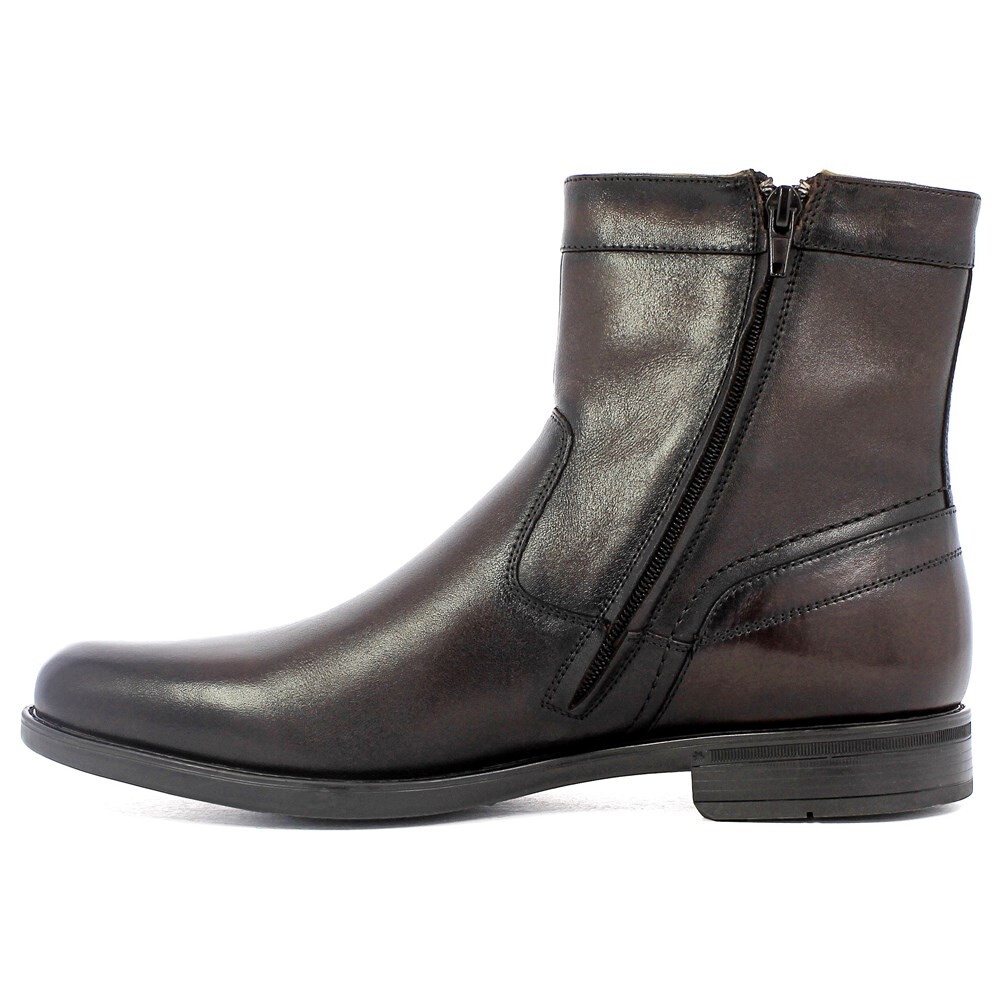 Мужские ботинки Midtown среднего размера/ширины с простым носком и молнией Florsheim, коричневый — фото 4