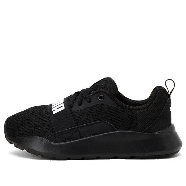 

Кроссовки wired 'triple black' Puma, черный