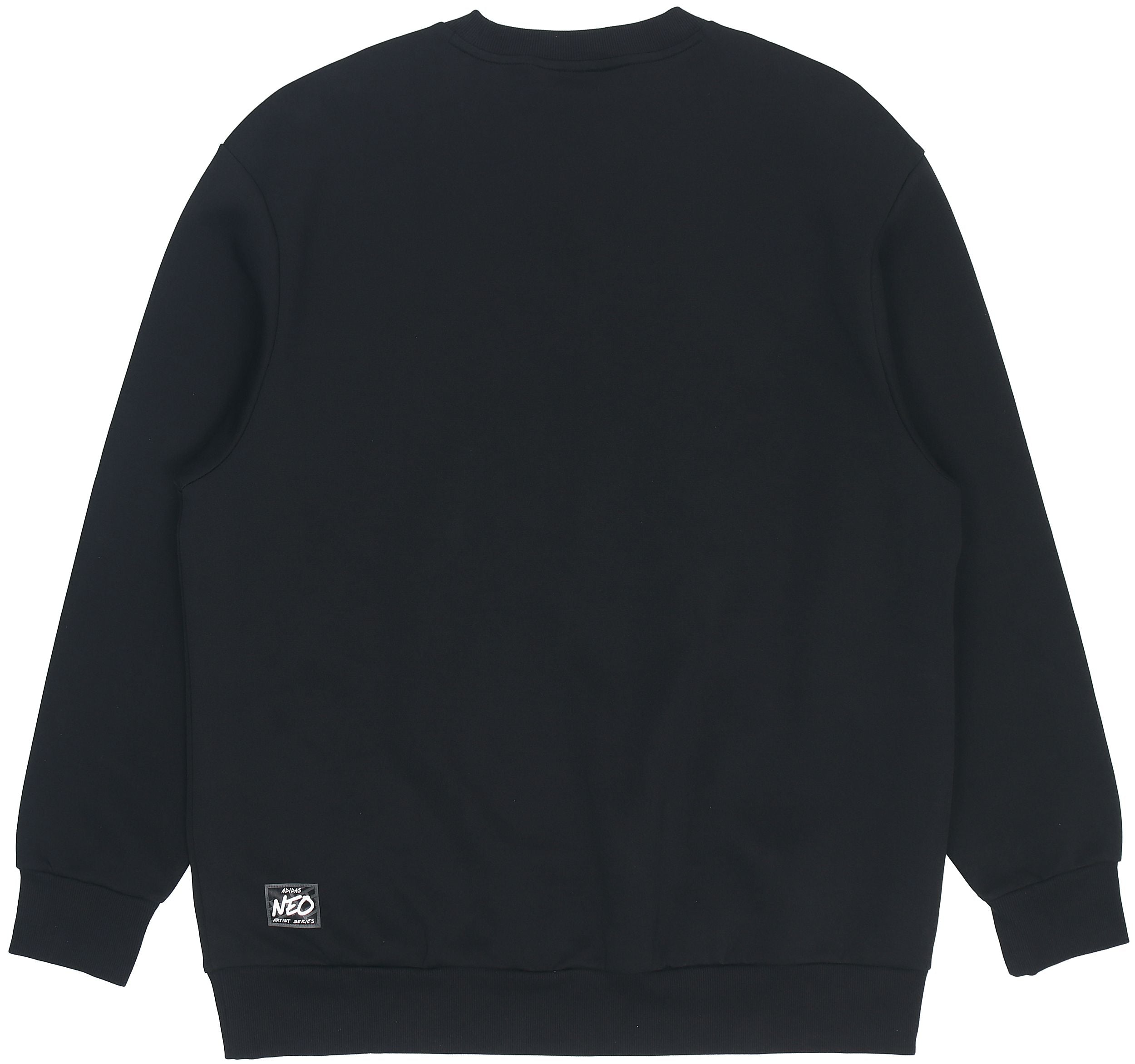 Худи Men's adidas neo Casual Sports Pullover Round Neck Black HG9031 — фото 2