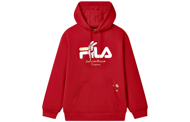 

Толстовка CNY X Buer Rabbit унисекс Legend красный Fila, цвет Legend Red
