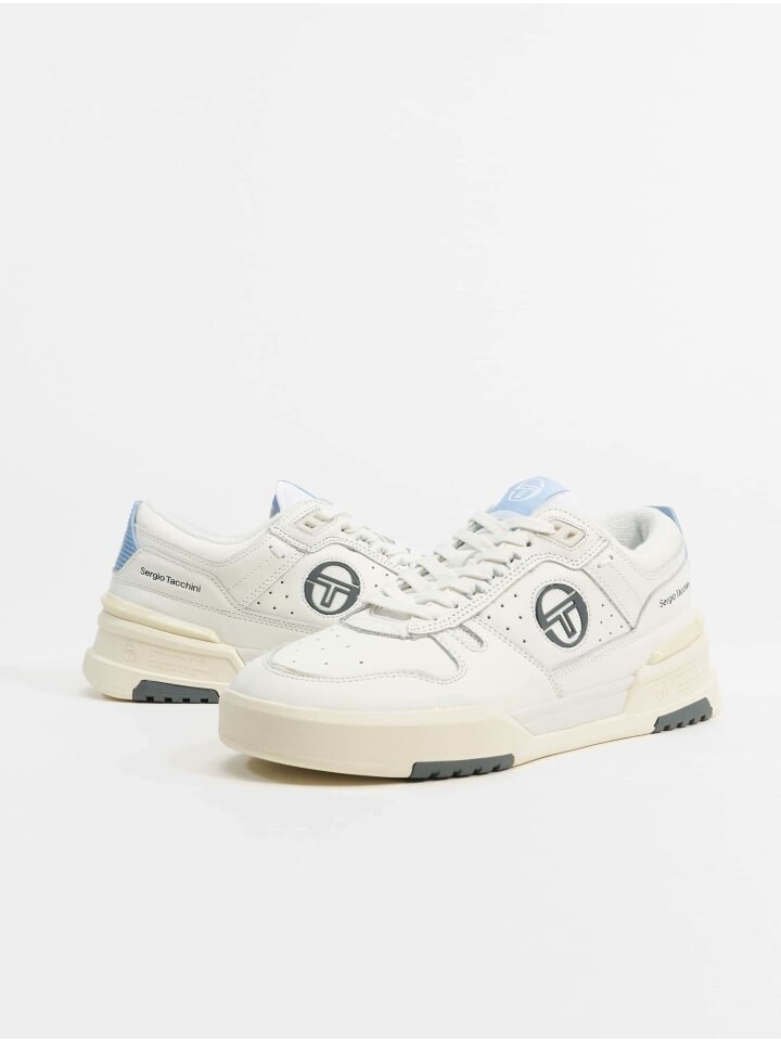 

Кроссовки на шнуровке Sergio Tacchini, цвет white/tofu/power blue