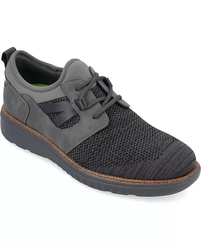 

Мужские кроссовки Claxton Tru Comfort Foam Knit со шнуровкой и круглым носком Vance Co., серый