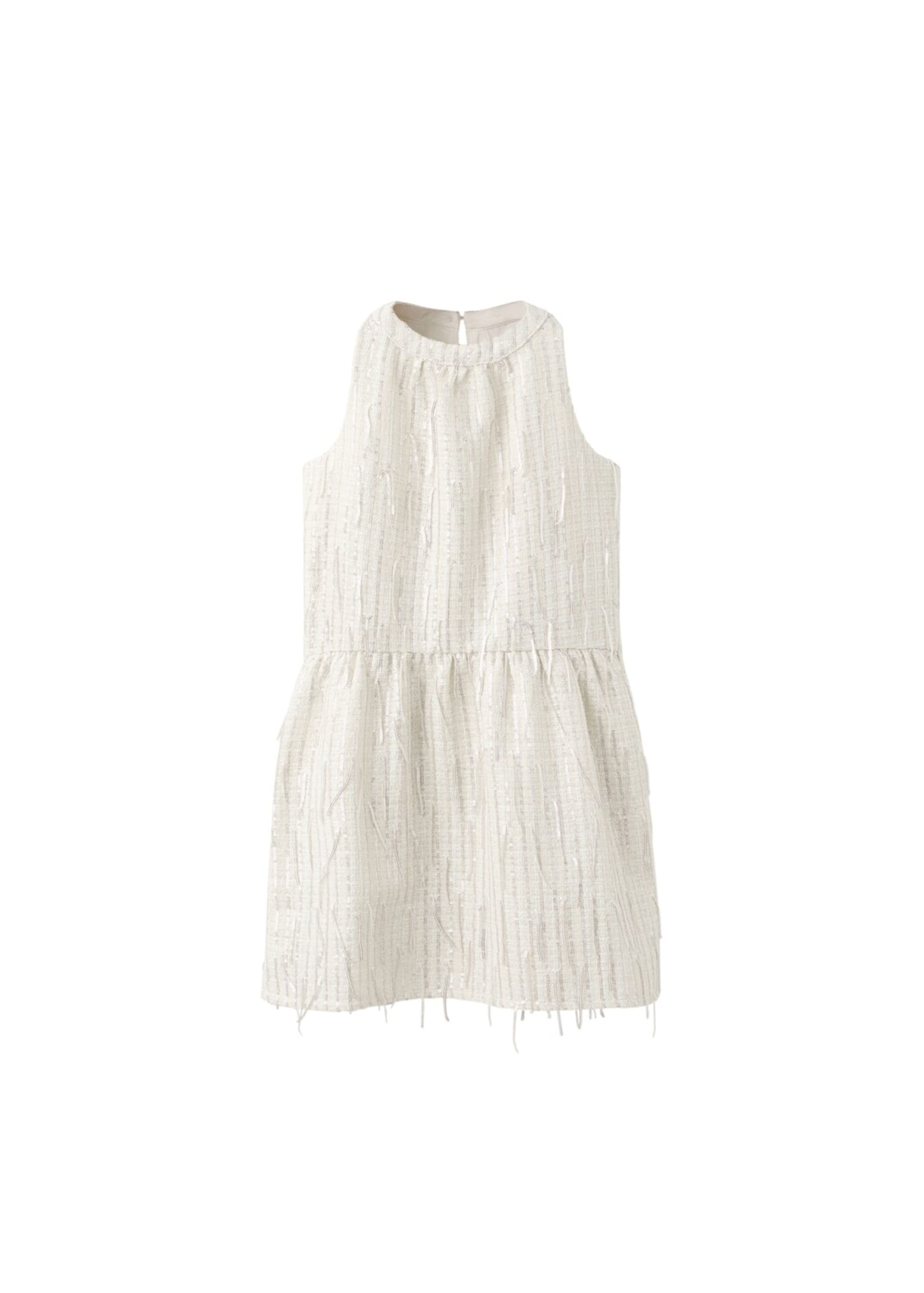 

MANGO KIDS Платье 'Magical' в цвете экрю