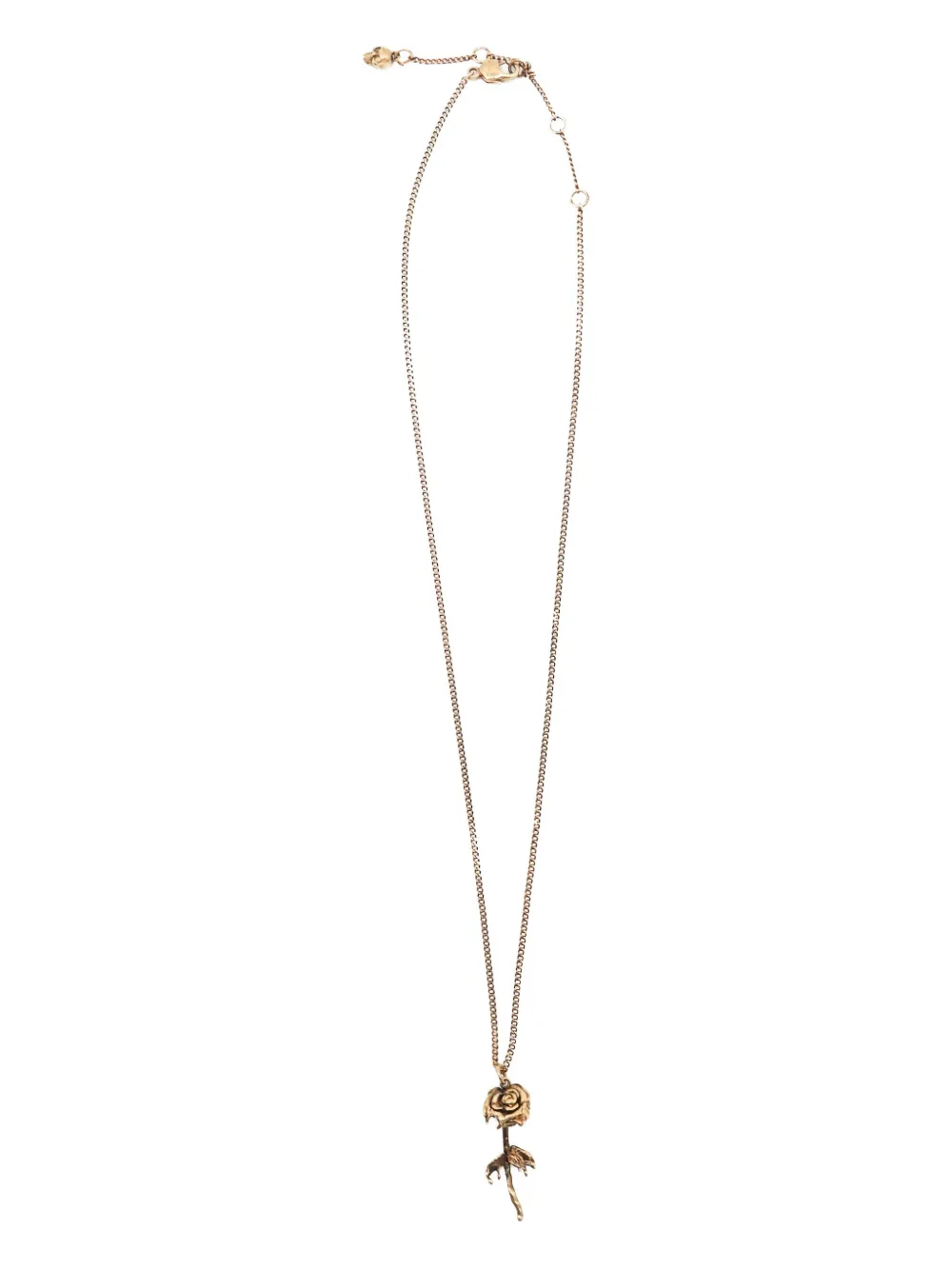 

Колье с подвеской Alexander McQueen, золотой