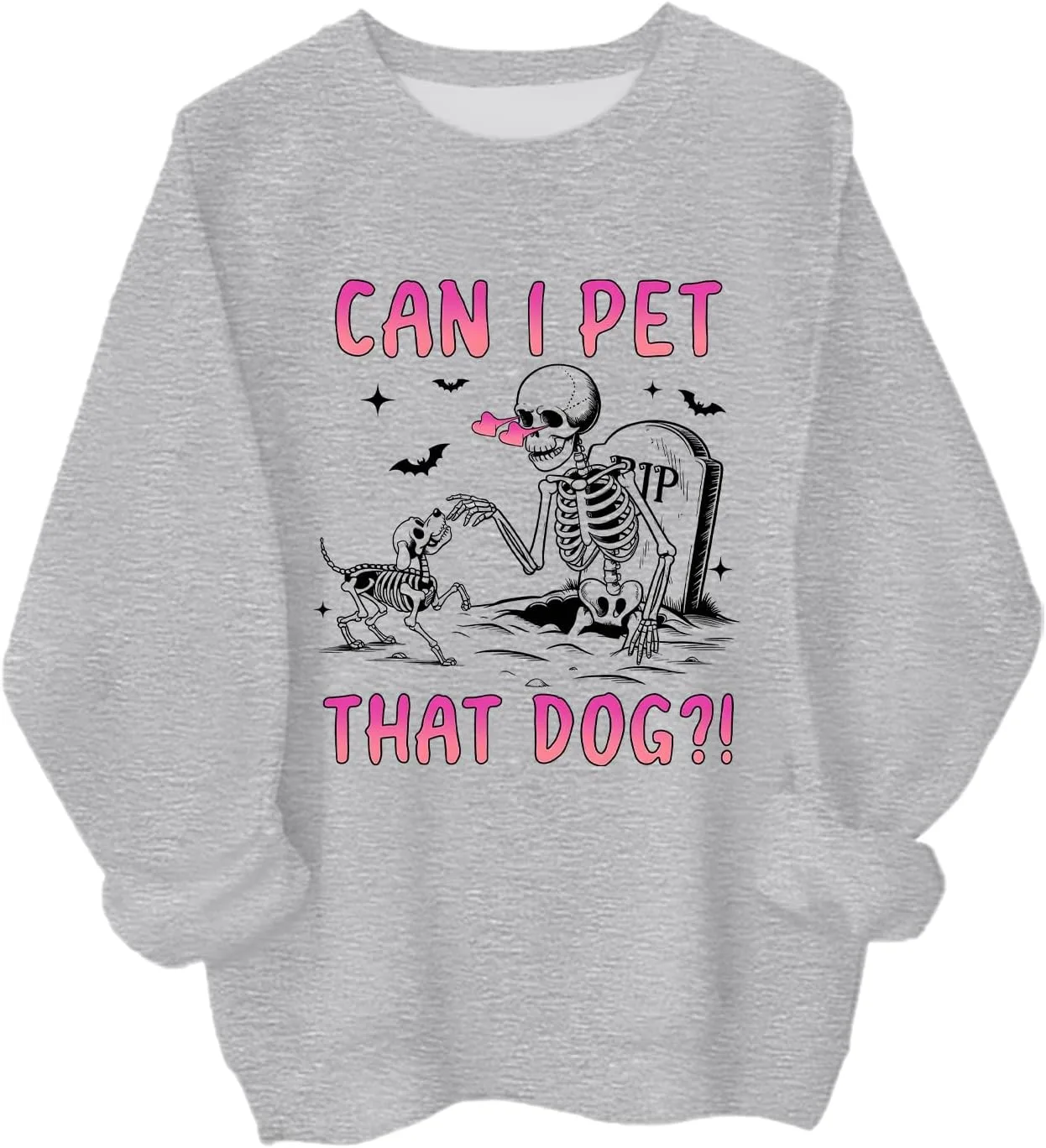 

Толстовка с принтом "Can I Pet That Dog" для Хэллоуина