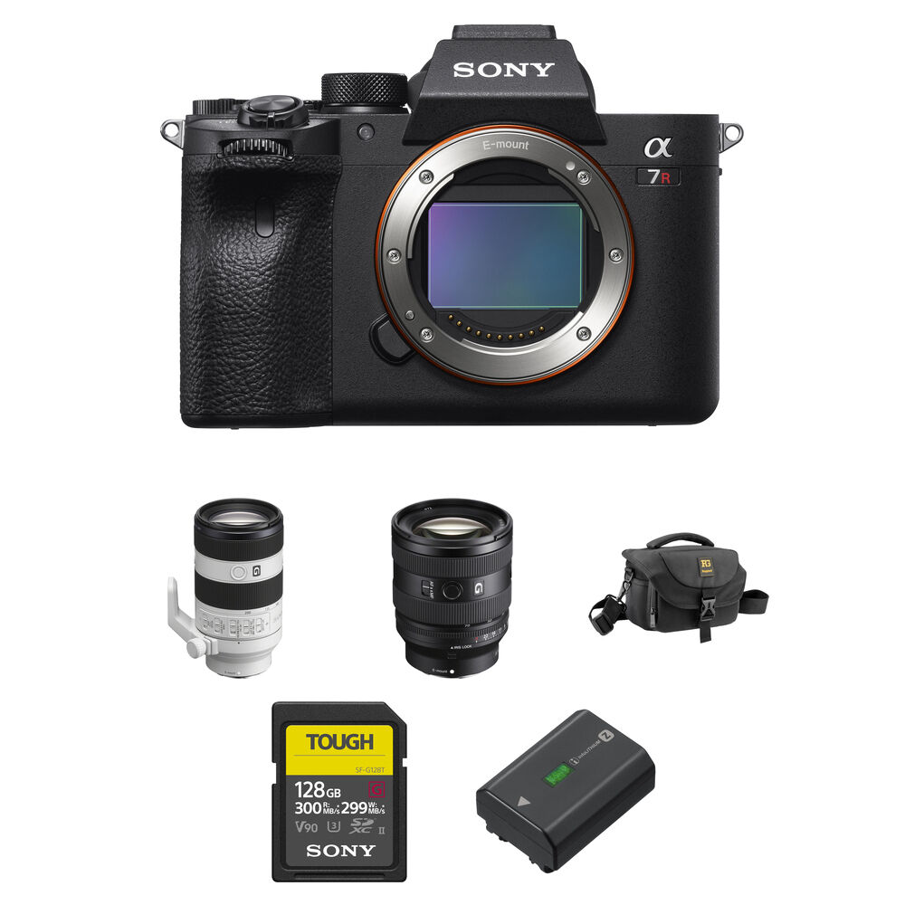 

Беззеркальная камера Sony a7R IVA Mirrorless Camera with 20-70mm f/4 and 70-200mm f/4