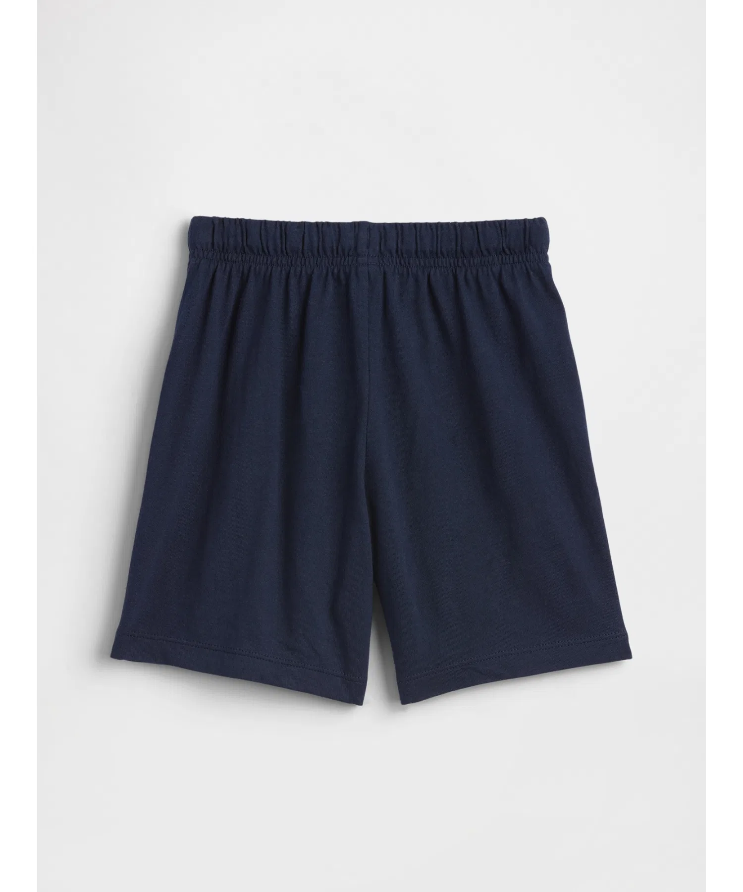 Детские шорты GAP Baby с вышивкой медвежонка тёмно-синие — фото 3