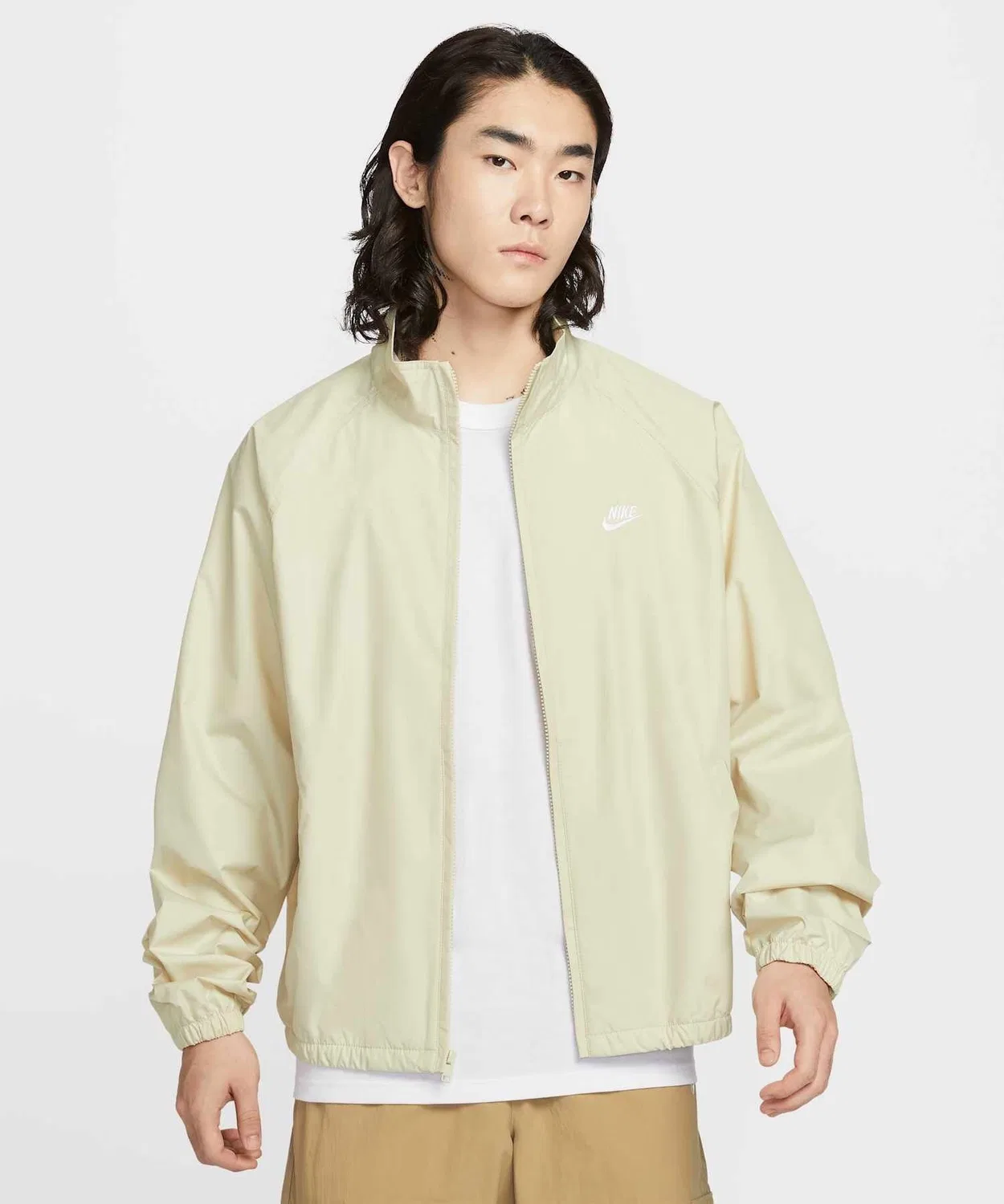Куртка мужская Nike Sportswear Club Roscoe Full-Zip, полиэстер, светло-хаки