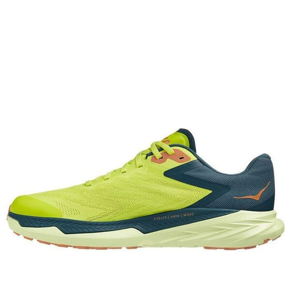 

Кроссовки zinal 'evening primrose blue coral' Hoka One One, зеленый