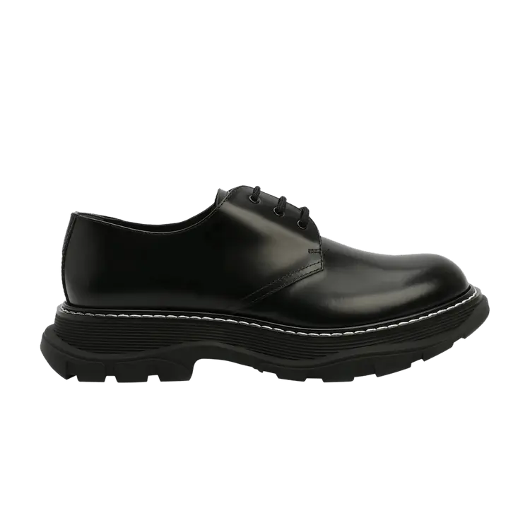 

Кроссовки Alexander McQueen Alexander McQueen Tread Derby 'Black', черный