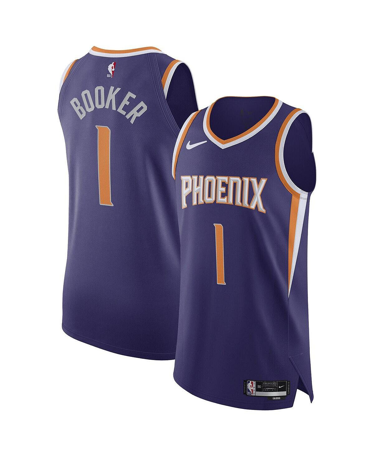 

Мужская футболка Devin Booker Purple Phoenix Suns 2022/23 Authentic Player — Icon Edition Nike