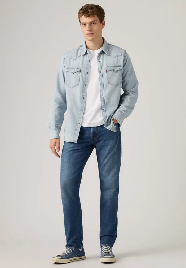 Джинсы 502 зауженного кроя Levi'S, Blue Denim — фото 2