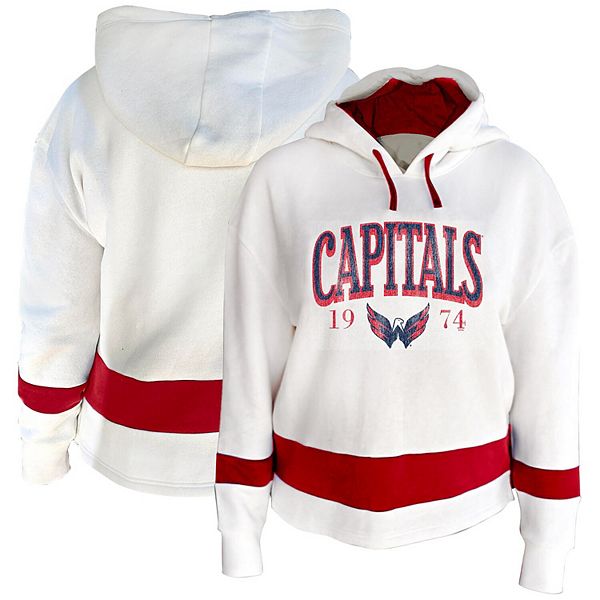 

Женская белая толстовка Washington Capitals plus size Profile, Белый, Женская белая толстовка Washington Capitals plus size Profile