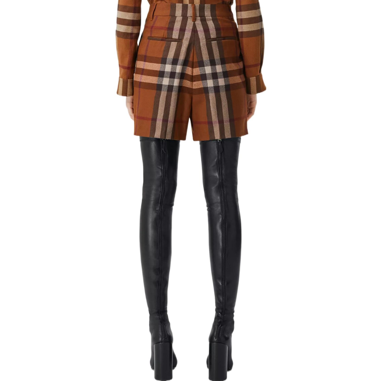 Шорты Burberry, женские, бежево-коричневый — фото 3