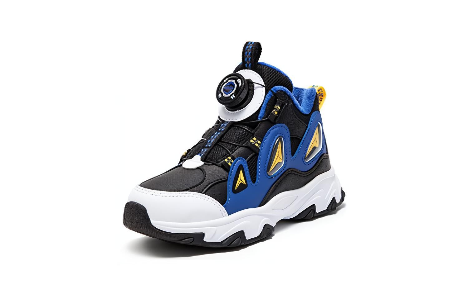 Кроссовки XTEP Kids Lifestyle Shoes PS Low-top Black/Lyon Blue, черный/синий — фото 2
