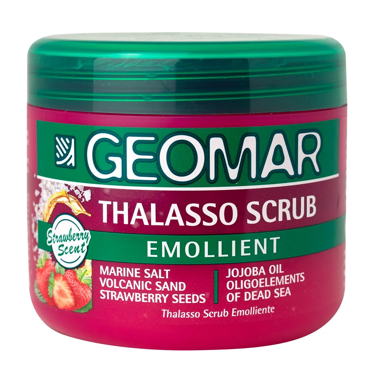 Талассо-скраб для тела «Emolliente» 600 г от GEOMAR Geomar