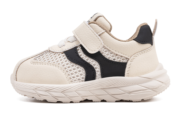 

Скользоустойчивые противоударные низкие детские туфли Infant And Toddler EBMINI, бежевый