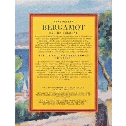 Crabtree & Evelyn Heritage Collection Eau De Cologne Bergamot 3.4 Fl Oz Neapolitan — фото 3
