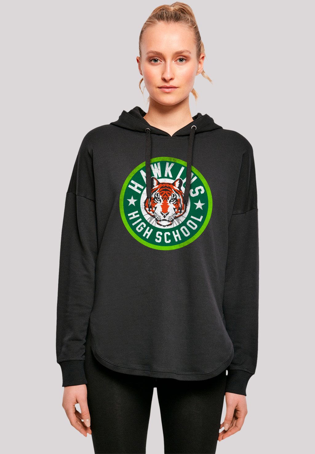 

Толстовка STRANGER THINGS HAWKINS TIGER CIRCLE NETFLIX TV SERIES - Hoodie F4NT4STIC, черный