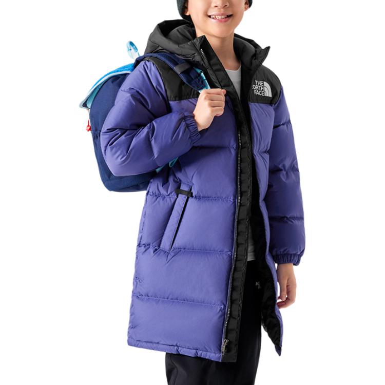 THE NORTH FACE Пуховик Blue Purple Kids' — фото 4