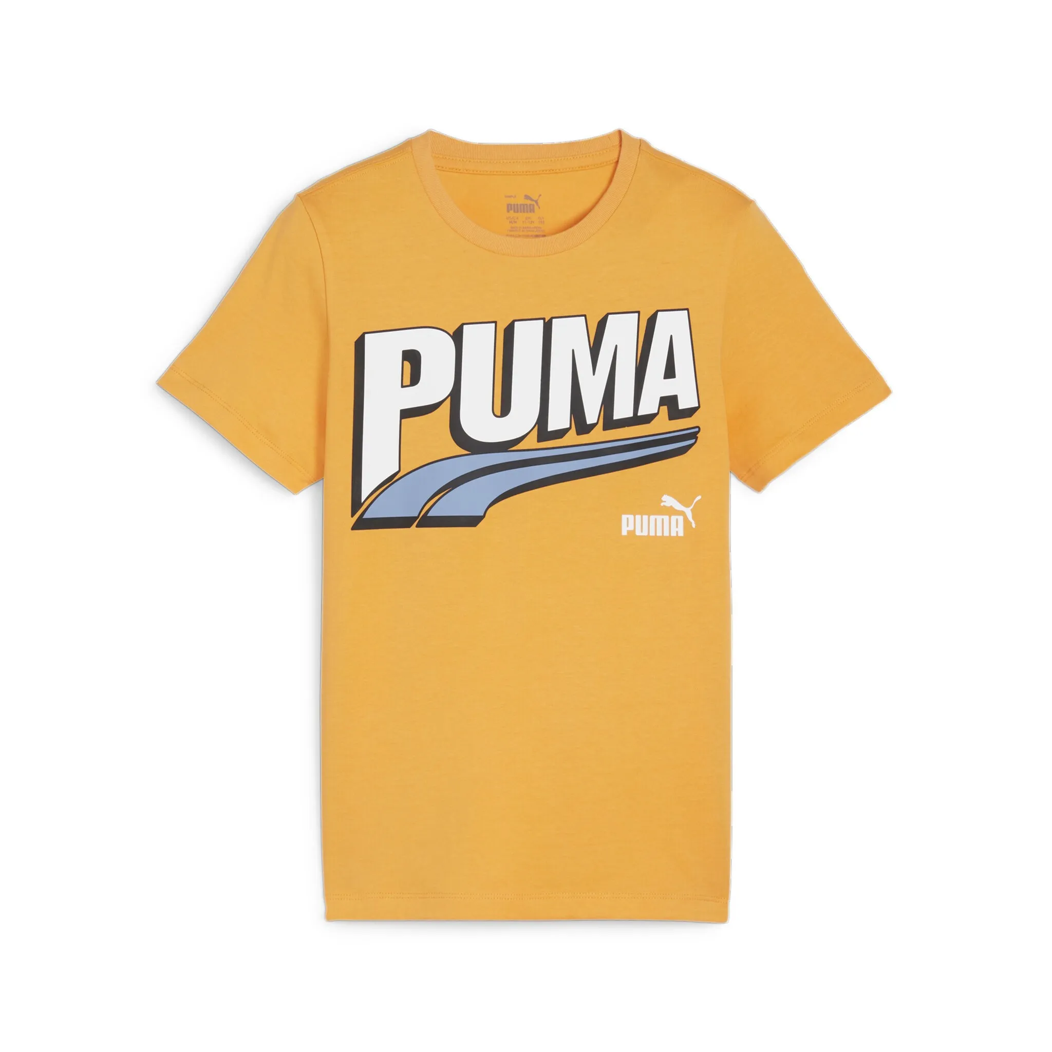 

Футболка PUMA "ESS+ MID 90s Graphic T-Shirt Boys Boys", оранжевый