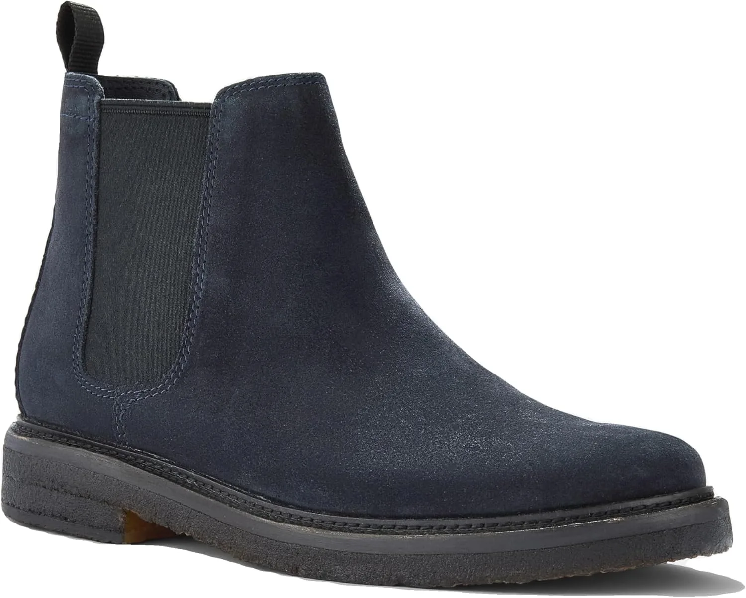 Ботинки мужские Clarkdale Easy Chelsea, темно-синие (замша) Clarks Premium — фото 4